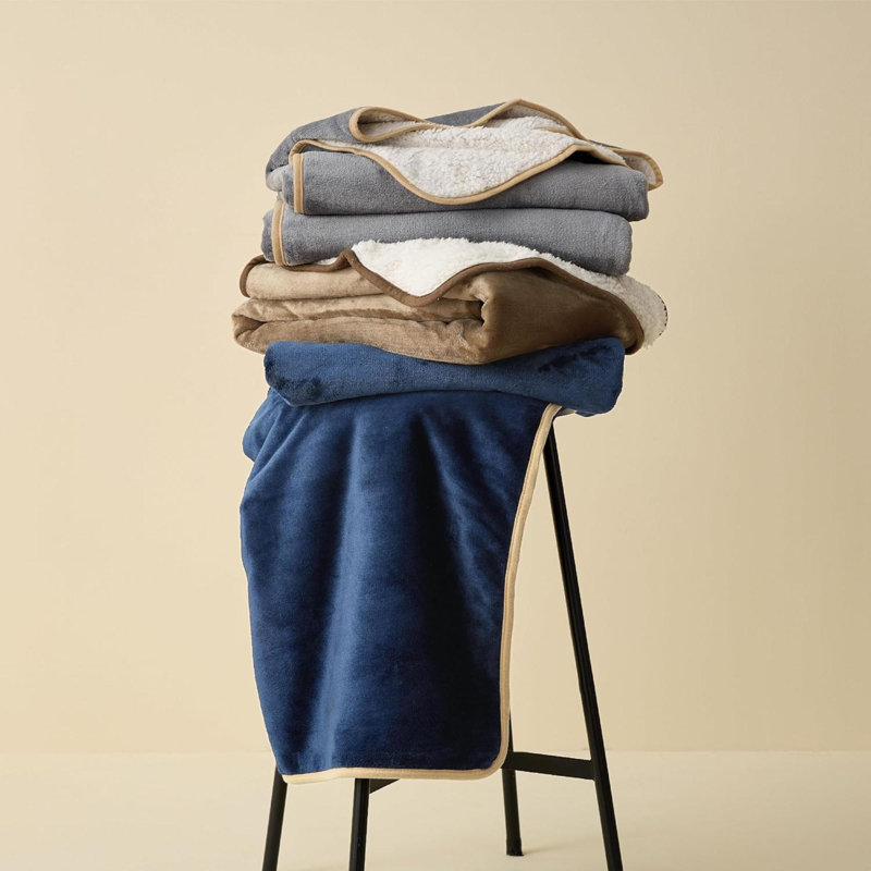 Machine Tufted Throw Blanket