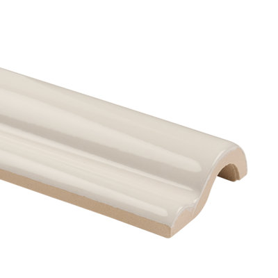Moulure de cimaise en céramique polie Barcelona 2 po x 12 po