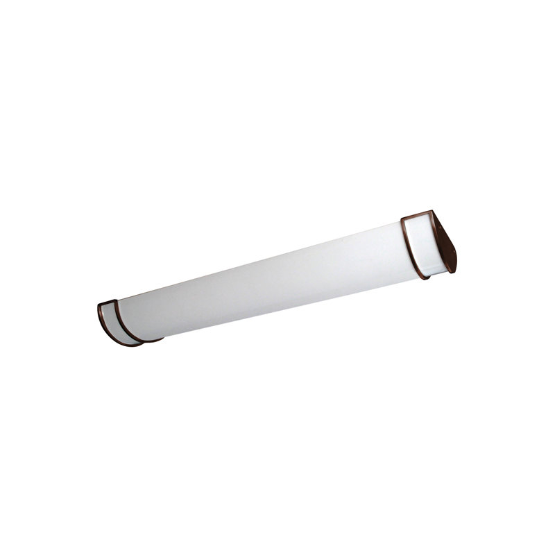 Éclairage pour meuble-lavabo demi-cylindre 3ct, Bronze