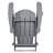 Folding Outdoor Adirondack Chair