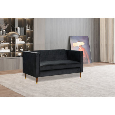 Jacqueline Velvet Loveseat