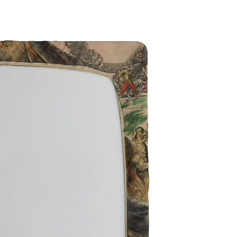 Multicolore Ambesonne, Ensemble de draps pour taille de lit double