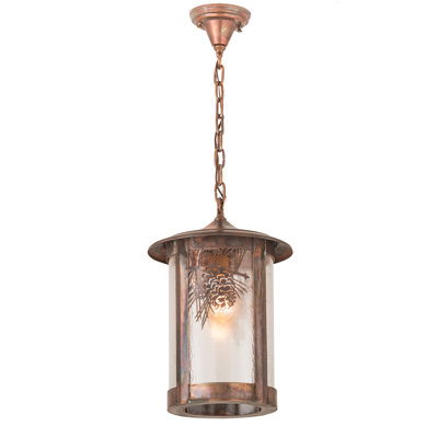 Luminaire suspendu cylindrique 1 lumières Etonbury