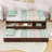 Platform Bed with Trundle and Drawers-1012313415-1012313418