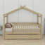 Lit maison avec lit gigogne-818125585