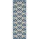 Arneshia Geometric Navy/Beige Indoor/Outdoor Area Rug