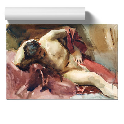 Italian Model by John Singer Sargent - No Frame Painting