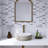 Ecoglassify 11.82 in. x 11.82 in. Brick Joint Matte Glass Mosaic Tile
