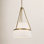 Oliver Single Light Linen Pendant