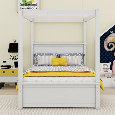 Canopy Bed With Trundle Bed