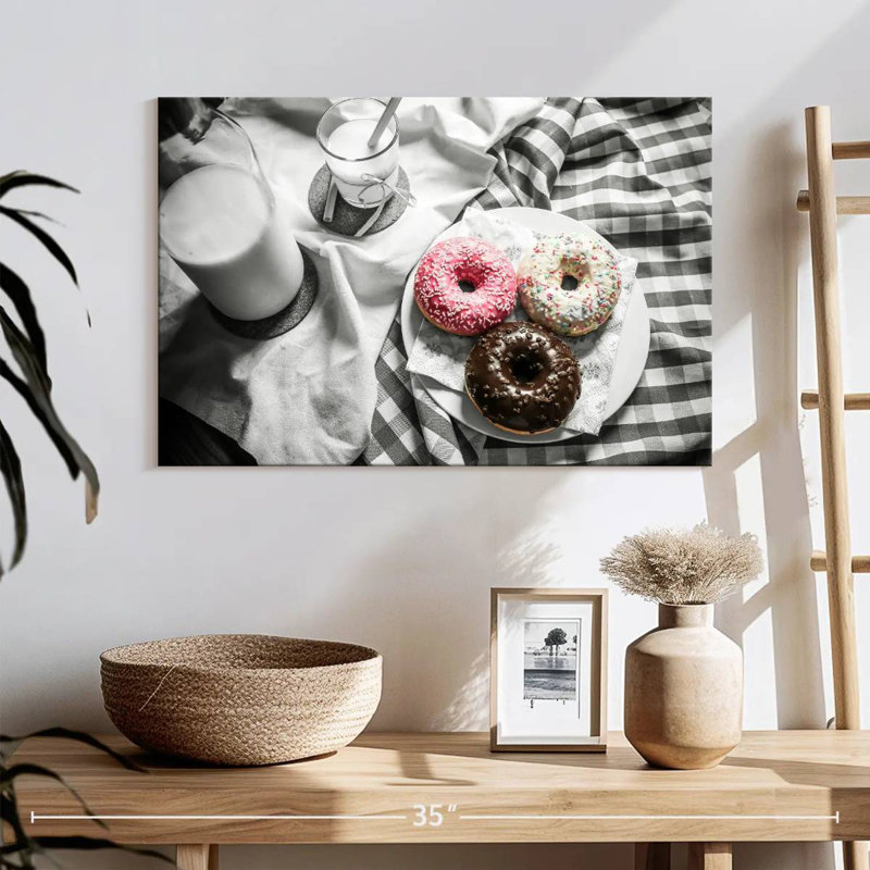 Yarlin Doughnuts, 30" H x 45" W