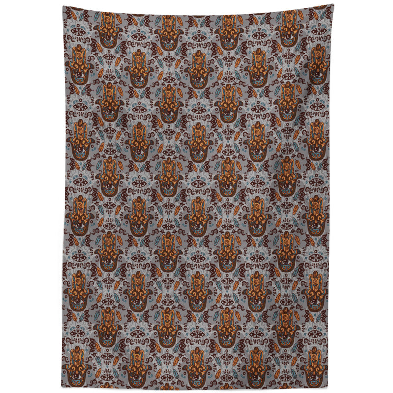 Evil Eye Tablecloth, 84" L x 60" W