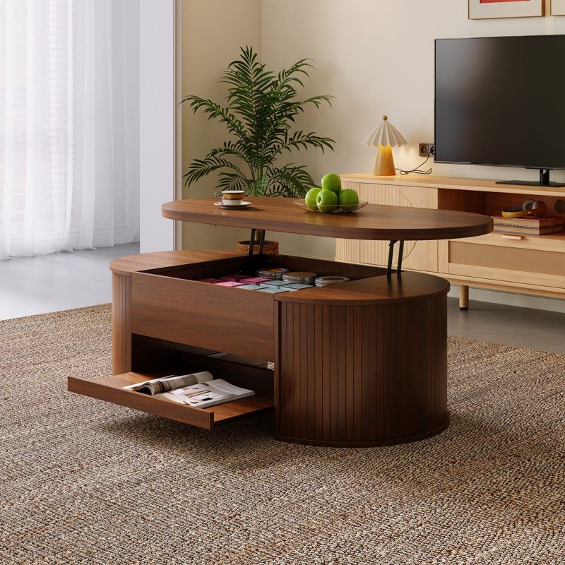 Coffee Table, Walnut Color
