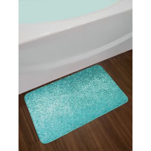 Dena Home Tangiers Bath Rug  Teal bath rugs, Blue bathroom rugs, Turquoise  bathroom rugs