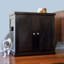 The Refined Litter Box - Wood Cat Litter Box Enclosure Cabinet with Drawer, Modern Style-191098798-194831241