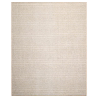 Beige Hand Tufted  Multi Size Area Rug Contemporary Herringbone Design
