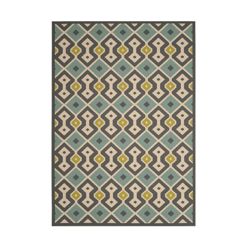 Tapis géométrique Engelbert Performance, Rectangle 5 pi 1 po x 7 pi 7 po