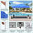 10' X 10' Pop Up Canopy Tent, Easy Outdoor Sun Shade, Portable Shelter Gazebo For Events, Blue-121576579