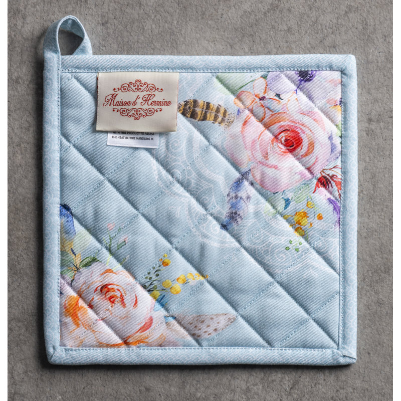 Maison D' Hermine Cotton Potholder Set