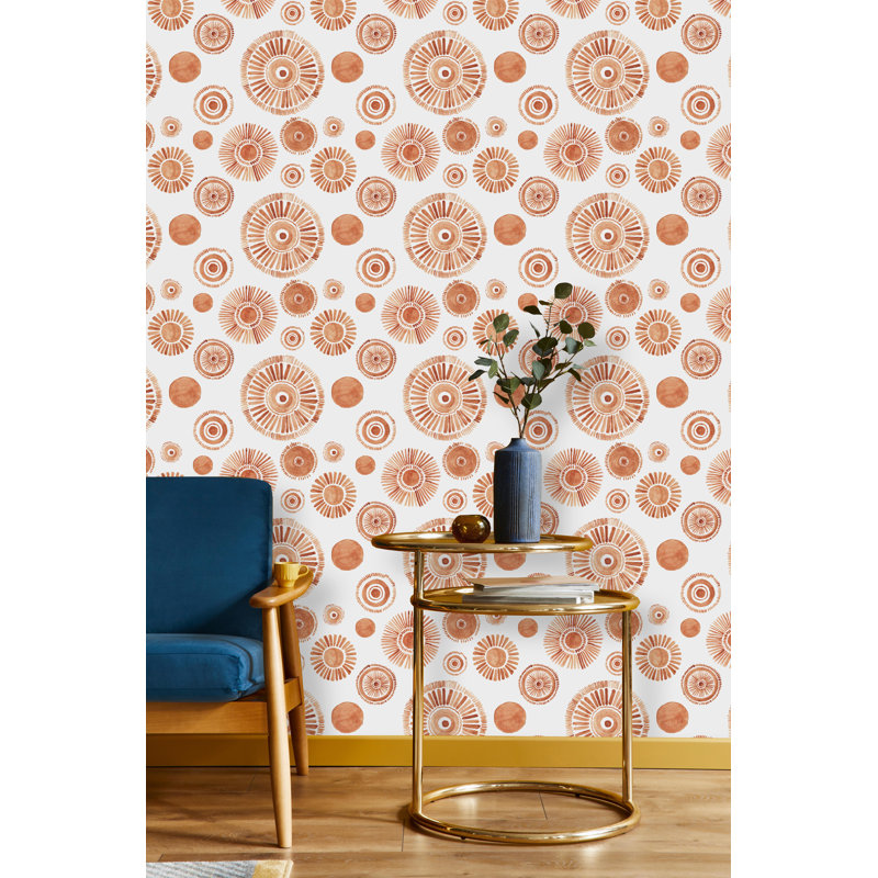 Panneau de papier peint Bella-Grace, L 10,4 po x L 25 po, Papier