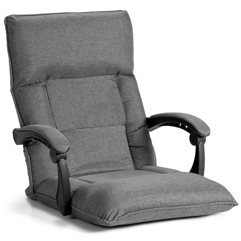 Fauteuil de jeu inclinable et réglable Latitude Run®, gris
