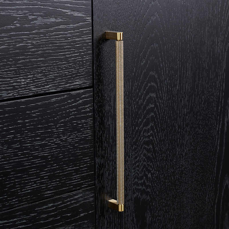 Meuble-lavabo sur pied simple 30 po Langosta, Bois de sapin / noir