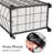 Heavy Duty Laundry Basket With Wooden Lid