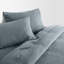 Stone Washed Linen Sheet Set-74365778-74365773