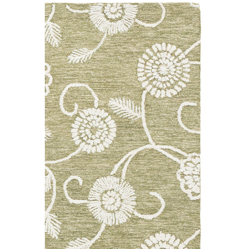 Tapis d'intérieur en laine touffeté à la main Metro, Tapis de couloir 2 pi 3 po x 8 pi 0 po