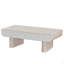 Table basse avec plateau en faux marbre, table basse avec tiroir cannelé, table basse