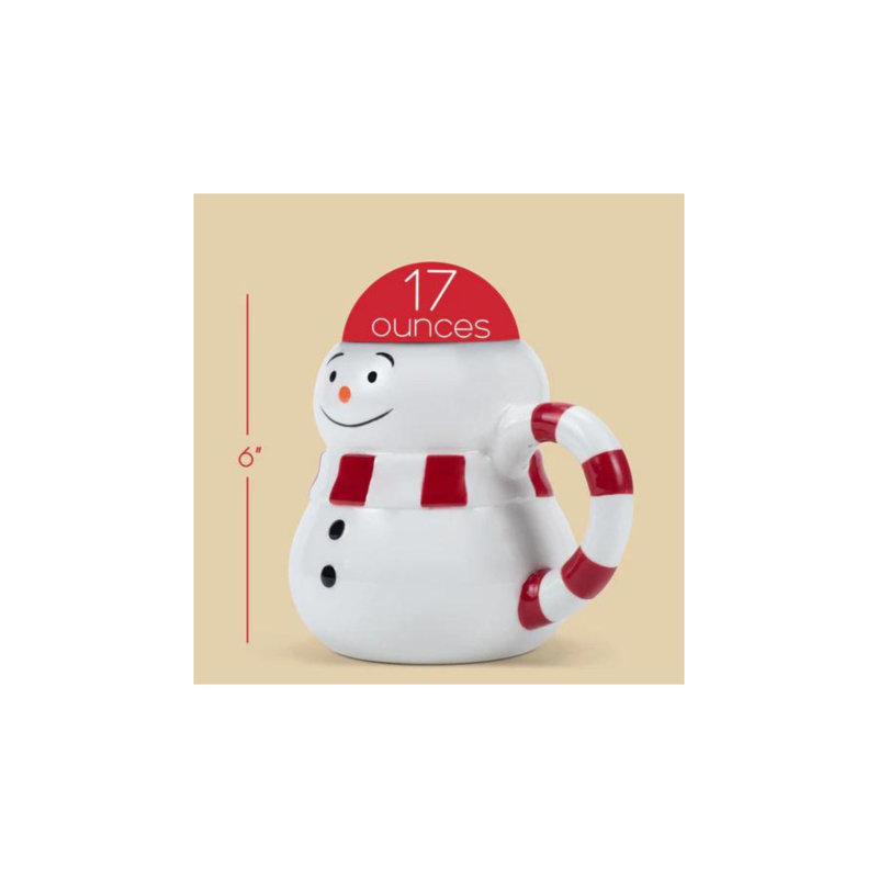 Character Mug Snowman 17 Ounce