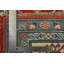 Tapis rouge nouvel âge en laine 9 pi 2 po x 11 pi 9 po Muhdin