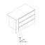 Unico 98cm Wide Closet Island