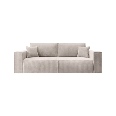 Ahlayah 3 Seater Corduroy Sleeper