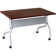 Preference Rectangle Flip Top Training Table with Casters and Modesty Panel and Cable Management