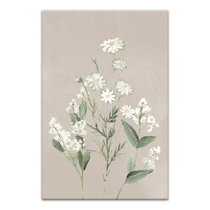 «Botanicals On Neutral», reproduction sur toile, H 24 po x l 16 po