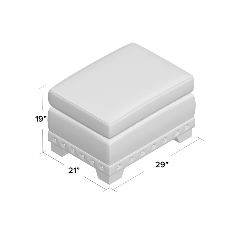 Steel Ottoman