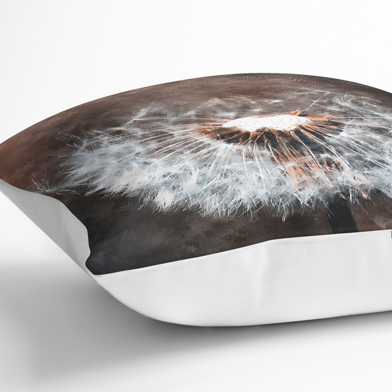 Square Throw Cushion, 40cm H x 40cm W x 15cm D, White