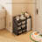 Multi Layer Dust-Proof Shoe Rack, Narrow Seam Storage, Household Bamboo Reinforced Shoe Cabinet, High Top Boots Suitable For Simple And Space Saving Use