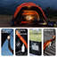 Tente de camping 2/3/4 personnes, imperméable, coupe-vent double couche avec Rainfly, installation facile-114222943