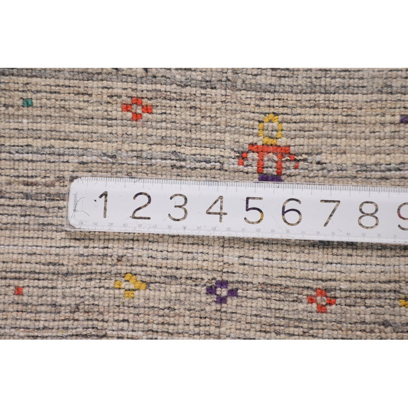 Tapis indien Gabbeh 8 x 8