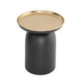 Heath Iron Tray Top End Table