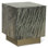 Odessa 20" Side Table In Desert Patina With Brass Base