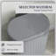 HOMCOM Pedal Bin Fingerprint Proof Soft-close Lid-981950651-981950649