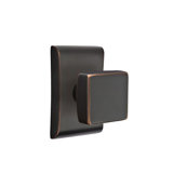 Privacy (Bed & Bath) Square Knob with Neos Rose