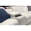 Canapé modulaire en cuir avec repose-pieds Liuba-58648851