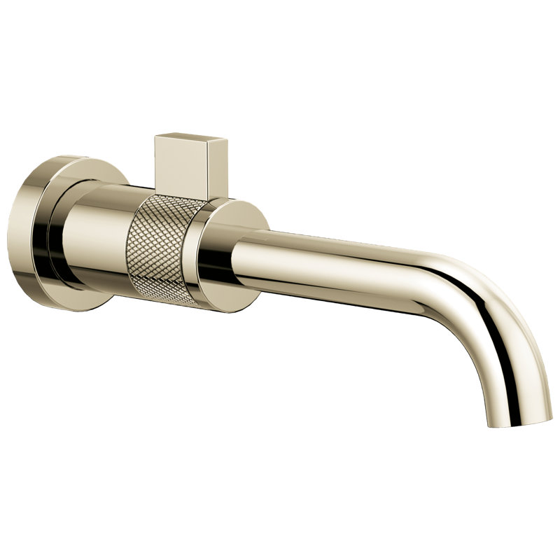 Litze® Wall Mount Bathroom Faucet, 1.5, Polished Nickel