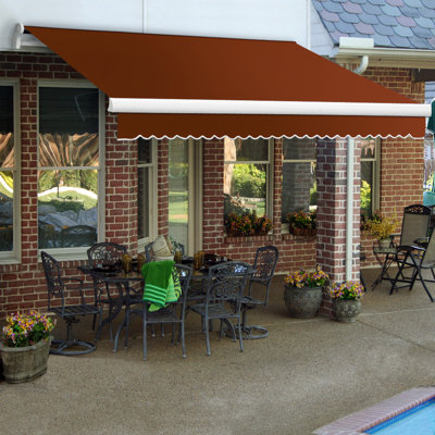 Retraction Slope Patio Awning