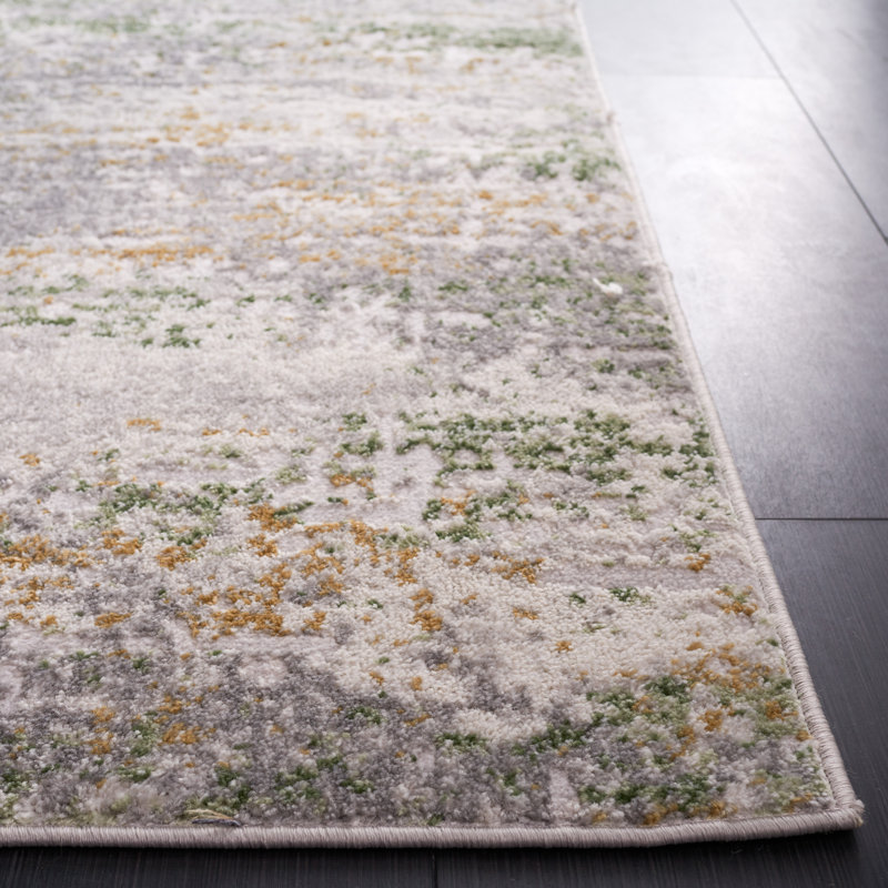 Palma Performance Abstract Rug, Rectangle 5'3" x 7'6"