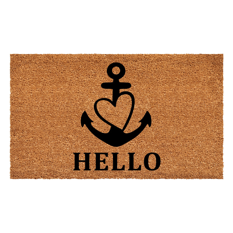 Tapis d'entrée antidérapant Casleton, L 24 po x L 36 po
